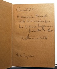 SIGNED COPY – Katherine Volk – An American Schwester – 1916 – 2nd Edition – VG