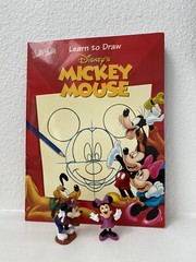 Learn to Draw Disney’s Mickey Mouse AND Mickey and Minnie 2.5 in PVC toy figures