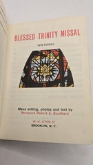 Blessed Trinity Missal 1972 Edition Reverend Robert E. Southard & Original Box