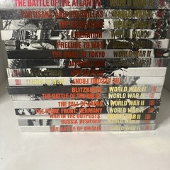 Vintage 1980s Time Life Books World War II WWII 26 Volumes History Set Hardcover