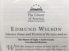 SEALED Edmund Wilson Literary Essays & Reviews 1920s-30s Library of America
