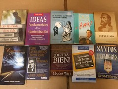 Lot of 10 Spanish ESPAÑOL Reading MEXICO Literature Books *RANDOM* UNSORTED MIX