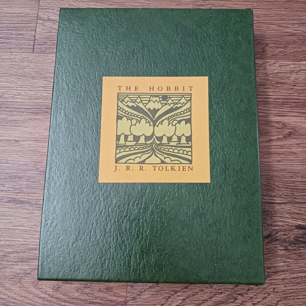The Hobbit J.R.R. Tolkien Houghton Mifflin Collector’s Edition Green Slipcase