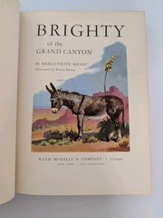 Brightly of the Grand Canyon Hardcover book 1963 w/ Dust Jacket Rand McNally