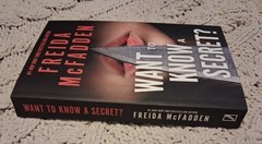Want to Know a Secret? – Paperback By Freida McFadden (EUC)