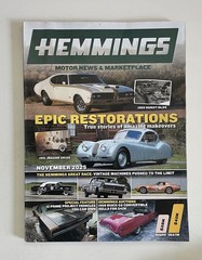 Lot 4 HEMMINGS Motor News Magazine Book April March February January 2026