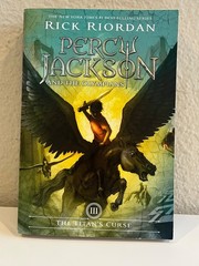 Percy Jackson and the Olympians 4 Book Paperback Set 1-4 by Rick Riordan