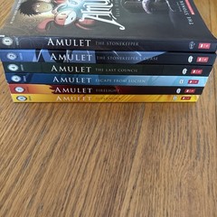 Lot 6 Amulet Books by Kazu Kibuishi – #1 2 4 6 7 8 Manga Bundle/set Scholastic