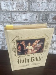 Holy Bible King James Red Letter Edition Illustrated Very Large Weighs 5lbs8oz