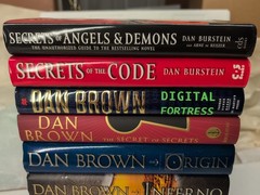 9 Vols!! ROBERT LANGDON SERIES by Dan Brown ~ Da Vinci Code & More ~ 9 Vols!!