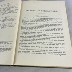 Manual of Needlework & Cutting Out – Agnes Walker – HC – Seventh Edition – 1911