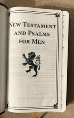 New Testament and Psalms for Men Saint Benedict Press RSV-CE Leatherette