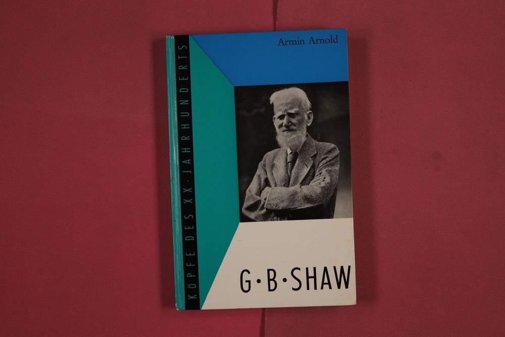 290391 Armin Arnold G.B. SHAW Colloquium Verlag HC