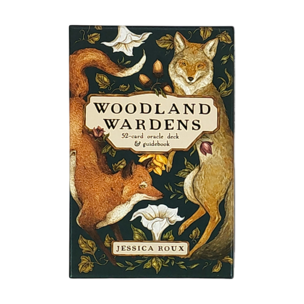 Woodland Wardens: 52-Card Oracle Deck & Guidebook by Jessica Roux Pre-Owned