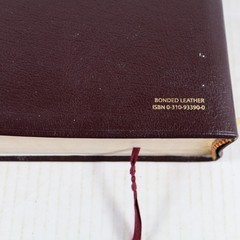 NIV Life Application Study Bible Bonded Leather Printed in USA – Red Letter