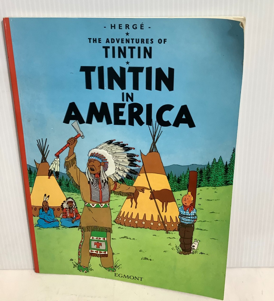 Herge Herge The Adventures of Tintin: Tintin in America (Paperback)