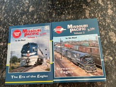 Missouri Pacific in Color Vol 1 -2 The Era of the EAGLES by Jim Boyd 1st Print