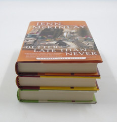 JENN McKINLAY A LIBRARY LOVER’S Cozy Mystery Series 3 Book Lot FIRST EDITIONS HC