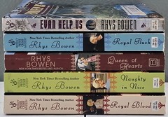 Lot of 5 Rhys Bowen Paperbacks- A Royal Spyness Mystery & Evan Help Us