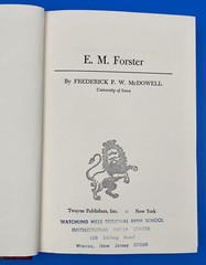 E. M. Forster by Frederick P. W. McDowell