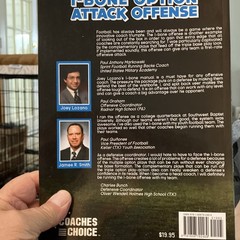 Coaches Choice Coaching the I-Bone Option Attack Offense HC Lozano & Smith