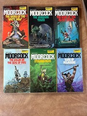 Elric Saga Michael Moorcock DAW Complete Vintage Paperback Fantasy Boxed Set