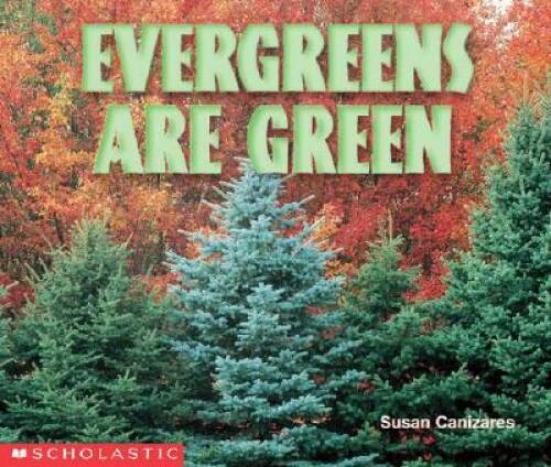 Evergreens Are Green (Science Emergent Readers) – Paperback – GOOD