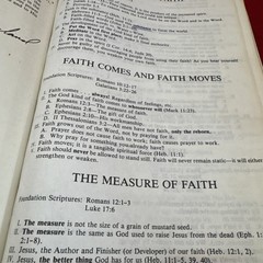 Kenneth Copeland Reference Edition Bible Genuine Leather KJV Concordance 1972