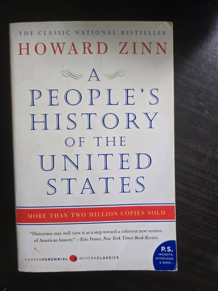 Harper Perennial A People’s History of the United States Zinn Paperback