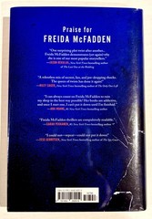 NEW- Deluxe hardcover THE INTRUDER Freida McFadden Sprayed Edges
