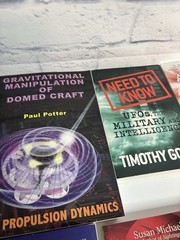 Lot of 8 UFO Alien Books Paranormal Unexplained Phenomena Crop Circles Sci-Fi