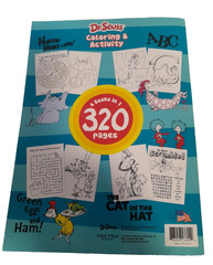 Dr. Seuss 4-In-1 Coloring & Activity Book 320 pages