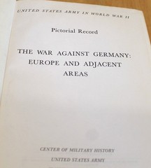 US Army in WWII Pictorial Record War Against Germany Europe & Adjacent HC Green