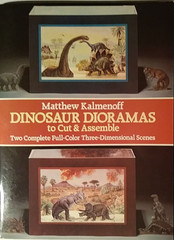 DINOSAUR DIORAMAS, DINOSAURS STICKER BOOK, CHOICE OF 1 ACTIVITY BOOK, NEW, MINT