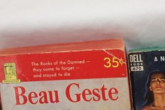 Lot of 10 Vintage Paperbacks, 1950s Copyrights, No Duplicates, B527
