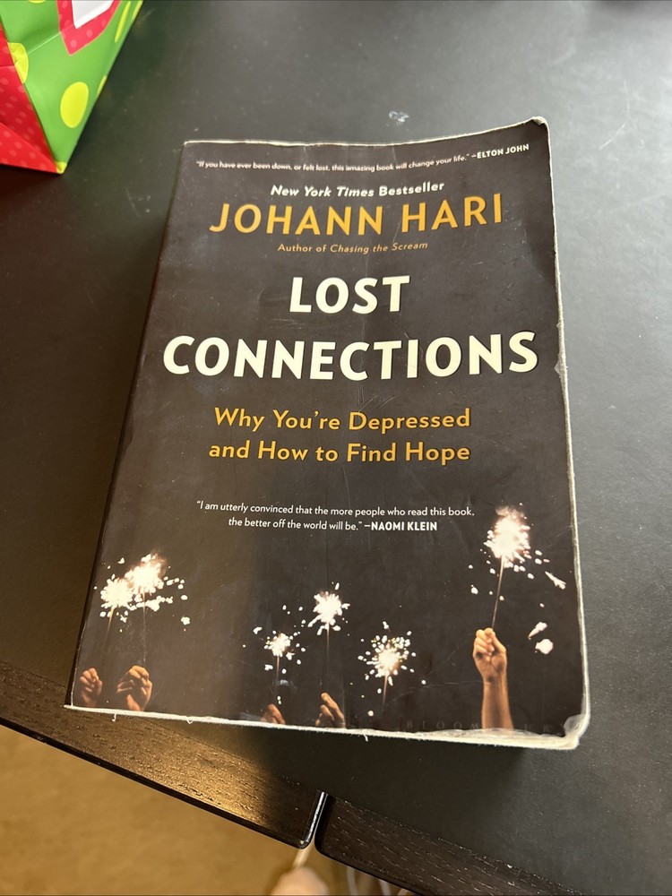 Lost Connections: Why You’re Depressed and How to Find Hope by Johann Hari