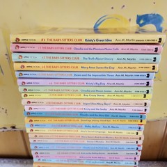 The Baby-Sitters Club Lot of 32 Books Ann M. Martin Apple Fiction Vintage