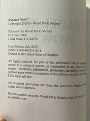 Rapture Now? by F. Kenton Beshore (2013, Paperback) World Bible Society RARE OOP