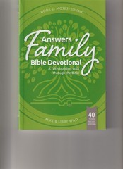 Answers Family Bible Devotional Book 2: Moses – Jonah