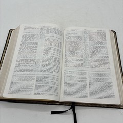 Rare! Nelson 1990 The Wesley Bible NKJV Personal Study Bible Genuine Leather 986