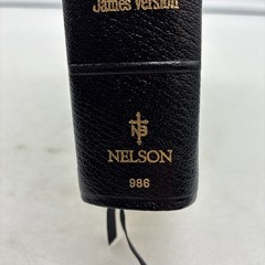 Rare! Nelson 1990 The Wesley Bible NKJV Personal Study Bible Genuine Leather 986