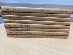 Lot of 8 The Life History of the United States Mixed volume set Hardcover books