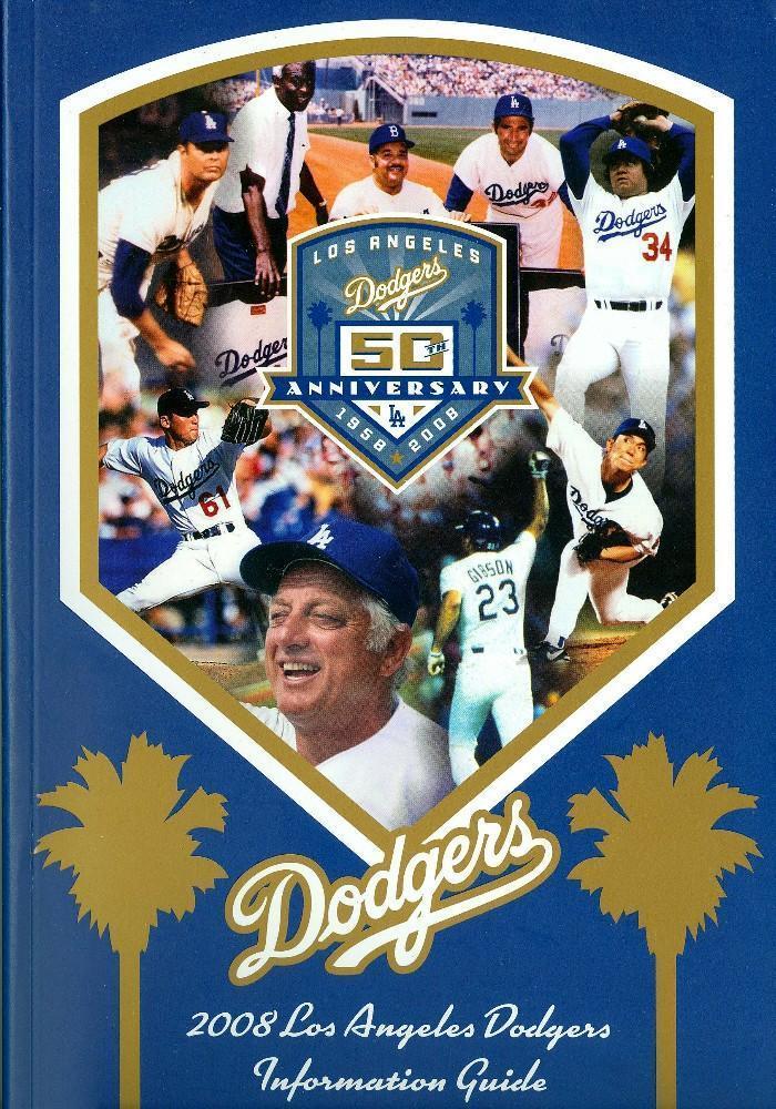 2008 Los Angeles Dodgers Media Guide – 528 Pages