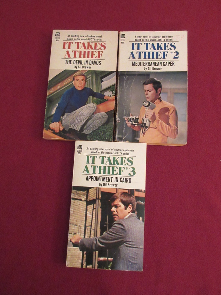 1969 1st, 2ed & 3ed Issues ” It Takes A Thief ” ROBERT WAGNER TV’s Great ! Origi