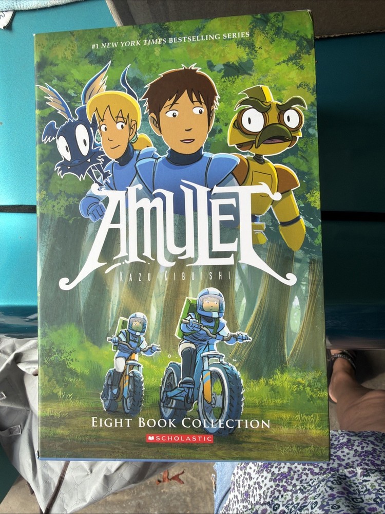 AMULET Books #1-8 Series Set by Kazu Kibuishi Graphic Novels