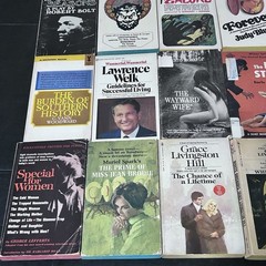 HUGE Book Lot of 51 Vintage Mixed Paperback Books
