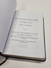 The Jack Van Impe PROPHECY BIBLE ~ Red Letter ~ Limited Special Edition KJV