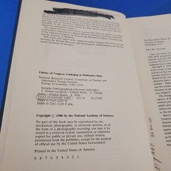 ENERGY IN TRANSITION 1985-2010 HARDCOVER FINAL REPORT OF NUCLEAR ENERGY SYSTEMS