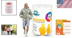 GlucoCare Low Sugar Nutrition Powder – 30 oz, High Protein & Fiber, For Adults