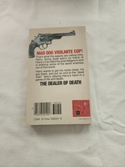 Dirty Harry The Dealer of Death Dane Hartman Book #12 First 1983 Novelization